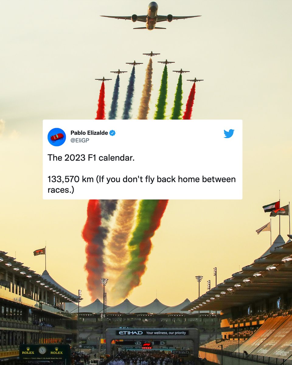 ESPNF1's tweet photo. A reminder that F1 wants to be carbon neutral by 2030 👀 https://t.co/Iz5UqIJdRx