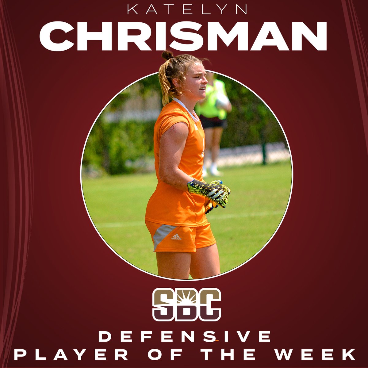 TXStateSoccer's tweet image. After a career performance between the posts and helping the Bobcats open conference play with a victory, @chrismank0 was named the @SunBelt&apos;s Defensive Player of the Week!

🔗: bit.ly/3BW01hO

#EatEmUp #SunBeltWSOC