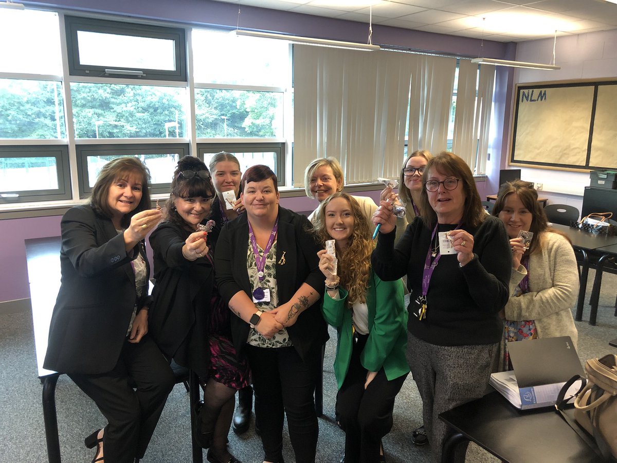 Happy #TeachingAssistantDay to our lovely team in the SEN department. Here they are receiving our special reward badges!