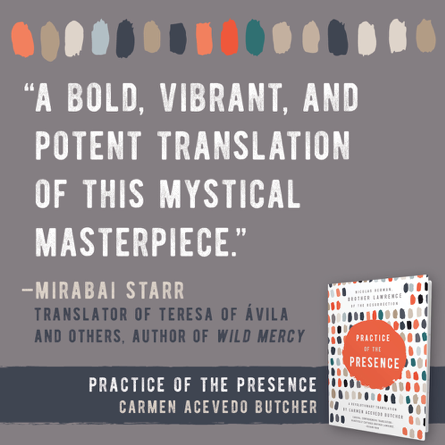 broadleaf_books's tweet photo. Learn more about a fresh new translation of a classic work: The Practice of the Presence of God by Brother Lawrence. @DrCarmenButcher
https://t.co/djxmlp4CBe https://t.co/Q1UCSX5Gdn
