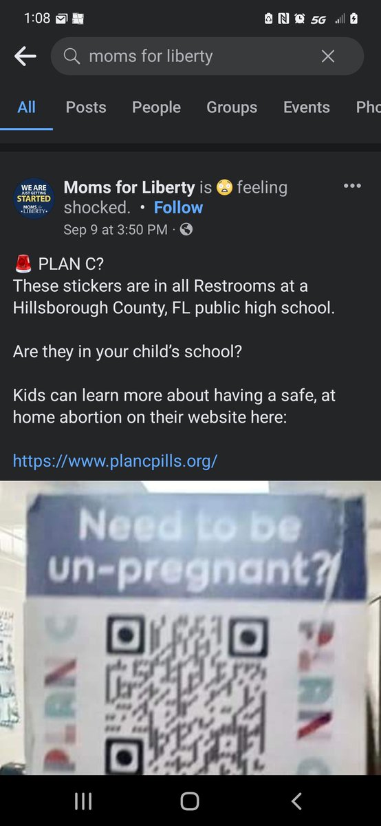 Gee...A hate group is feeling "shocked" post on Social a "sticker" claiming that was found in a HS bathroom. No details or research. Now claim they are "looking into it". I bet it was one of their own member's in a bathroom taking a pic of a sticker they made. #cheese