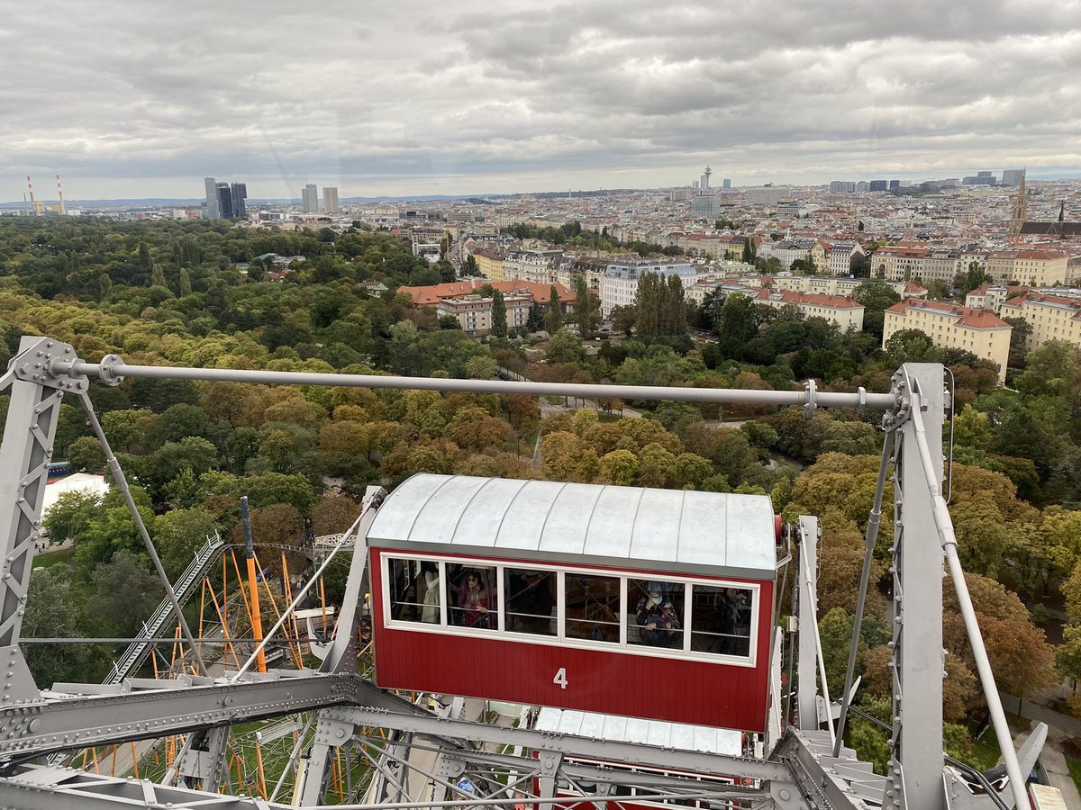 CamBWriter's tweet image. Spent a long weekend in Vienna and very much enjoyed visiting the ferris wheel that features prominently in The Third Man and Before Sunrise. Two amazing films, one great city. #film #movies