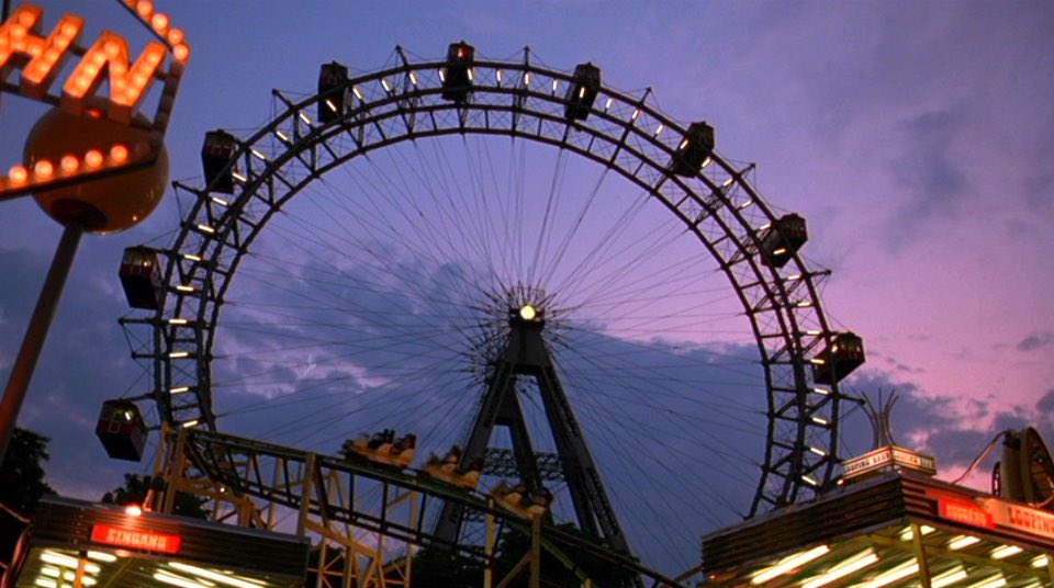 CamBWriter's tweet image. Spent a long weekend in Vienna and very much enjoyed visiting the ferris wheel that features prominently in The Third Man and Before Sunrise. Two amazing films, one great city. #film #movies