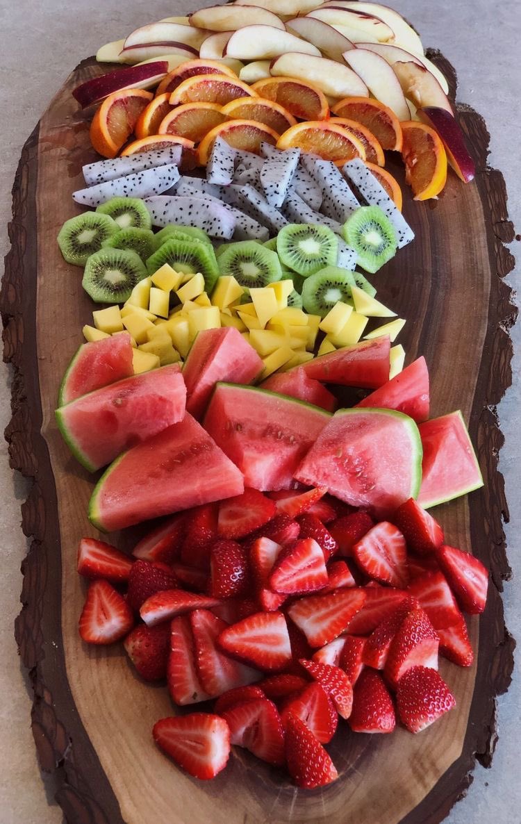 Fruit 🍉 platter.