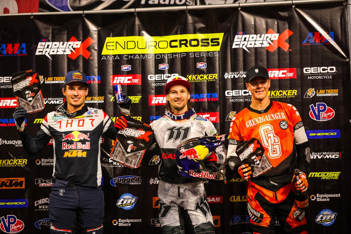 RK Chain and Excel Rim supported KTM riders enjoy podium success at opening round of the 2022 EnduroCross Series.

Visit our website for more detailed product information:
rkexcelamerica.com
global.rk-japan.co.jp