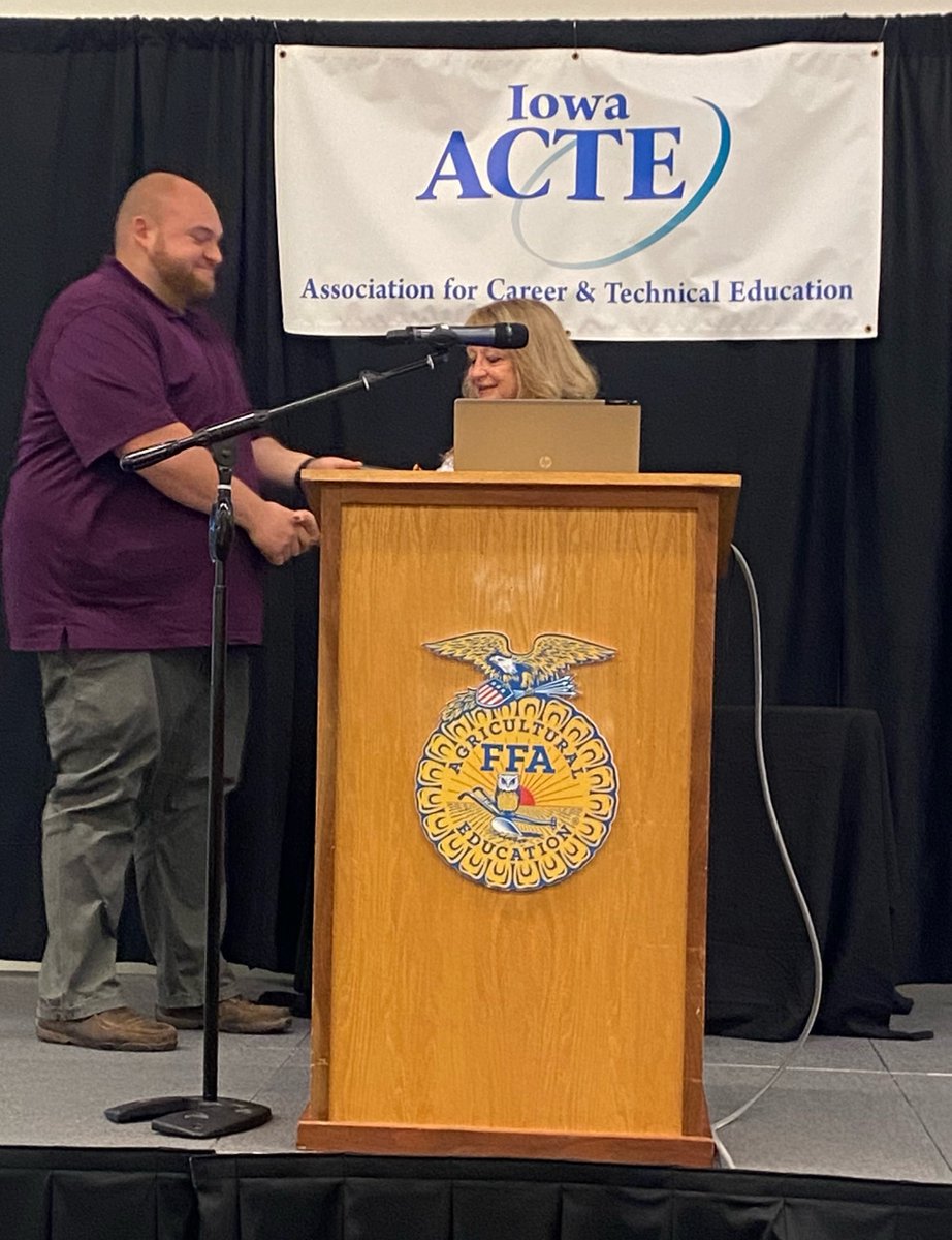 VickieMurillo's tweet image. Congratulations to our Terrence McGurren, @TJTradeWorks Instructor, named the Assoc for Career &amp;amp; Technical Education Iowa &quot;Teacher of the Year!&quot;  We are so proud of your innovation &amp;amp; dedication. You help so many students #AchieveMore @CBCommSchools @TJHighSchool_CB @CB_TradeWorks