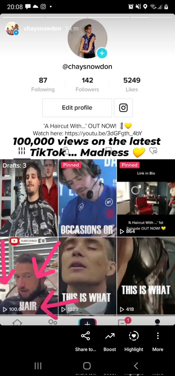 Thanks for 100k views so far <a href="/tiktok_uk/">TikTok UK</a> ... Madness! 😀💛