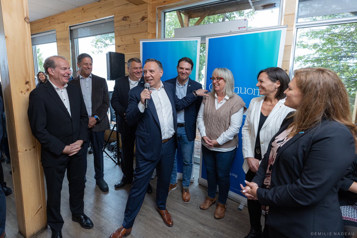 François Legault on Twitter "À SaintDenisdeBrompton ce midi avec le