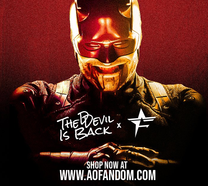 AgentsFandom's tweet photo. Our latest collection has finally arrived! 
#TheDevilIsBack Only Available at https://t.co/2oMF966URL 
#Daredevil | #SheHulk | https://t.co/PkNOzqyN2b