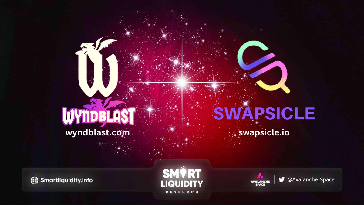 🎯 @WyndBlast new $WAVAX - $CHRO farm on @SwapsicleDEX 🎯 The #Swapsicle DEX has just gone live with a brand-new farm! Check out the APR by going to the Swapsicle Farm page. 🔽INFO swapsicle.io/farm