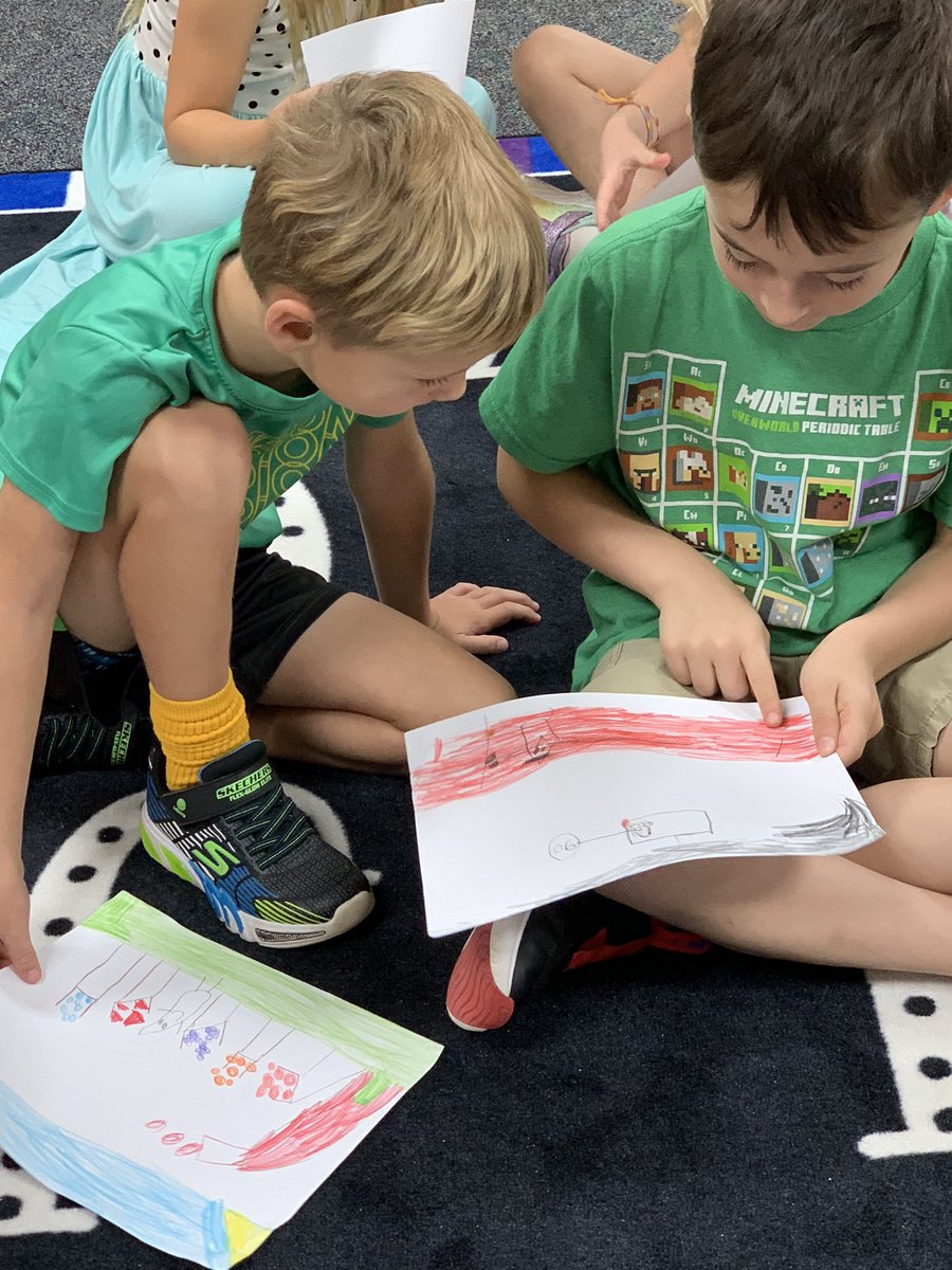DarcyAnders's tweet photo. Our class read #Alpert by @apron_education and then created our own settings for the main character @AtkinsonElem @HCPSNC https://t.co/3i0mGzqzOs
