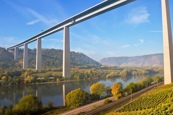 🇩🇪🇩🇪Moselle Bridge (A61) at Koblenz-Winningen)
#Deutschland #Германия #Germany🇩🇪