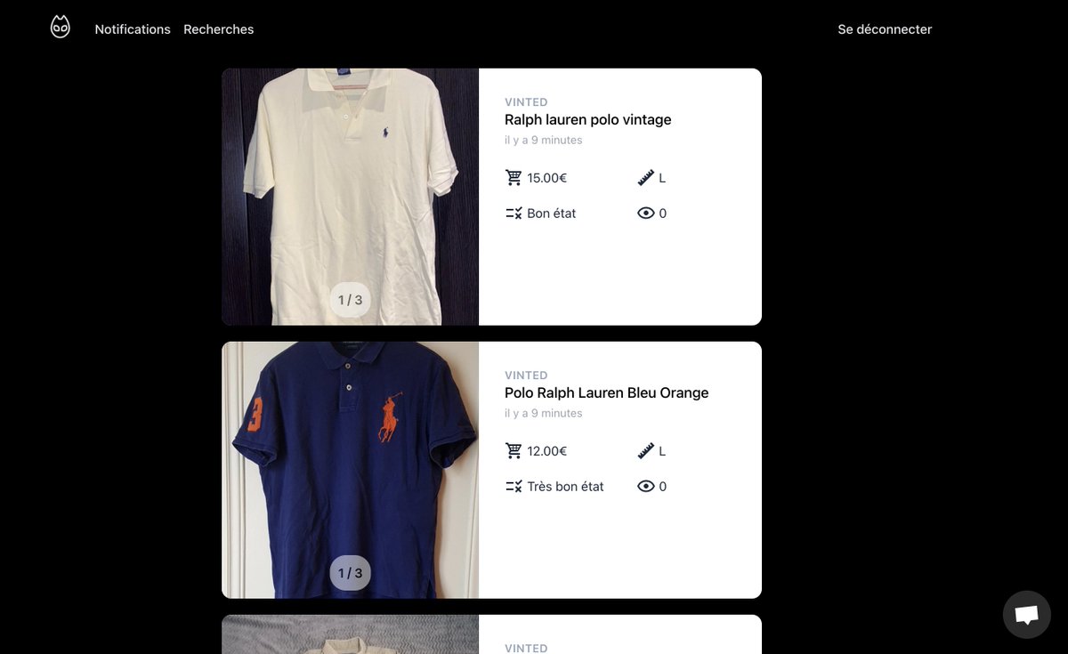 getdailycop's tweet photo. Que diriez-vous d'utiliser un outil PUISSANT qui peut vous avertir en PREMIER des derniers articles #Vinted, GRATUITEMENT ? 🚀

Avant le début officiel (15/10), nous offrons la chance à CINQ #revendeurs PRO de faire un test EXCLUSIF.

RT+Tag un ami. Tirage au sort dans 48h 🍀 https://t.co/2yCuBViY5Z