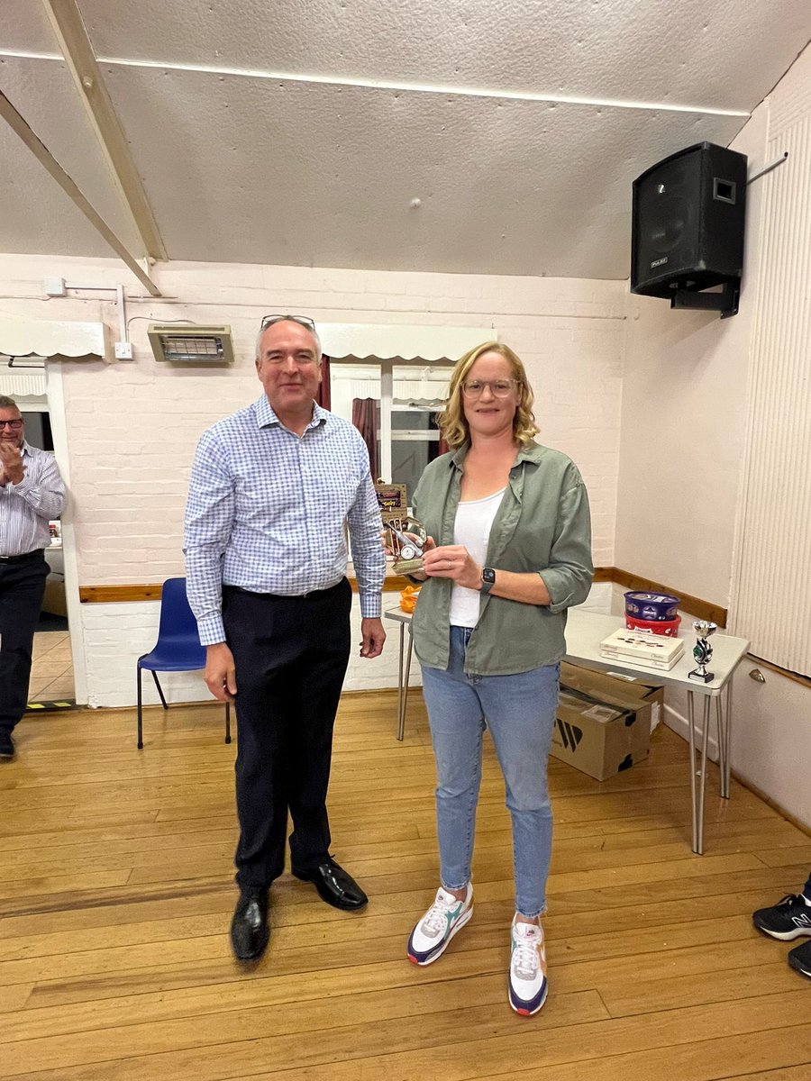 RocklandsCC's tweet photo. The evening concluded with presentations for the Rockettes. The Ladies competed in festivals this summer, winning their group &amp; finishing as runners up in the end of season festival organised by the @NorfolkCB. Awards:

Players’ Player - Sharna 
Runner Up Player’s Player - Karan https://t.co/1F1Ks0rKIZ