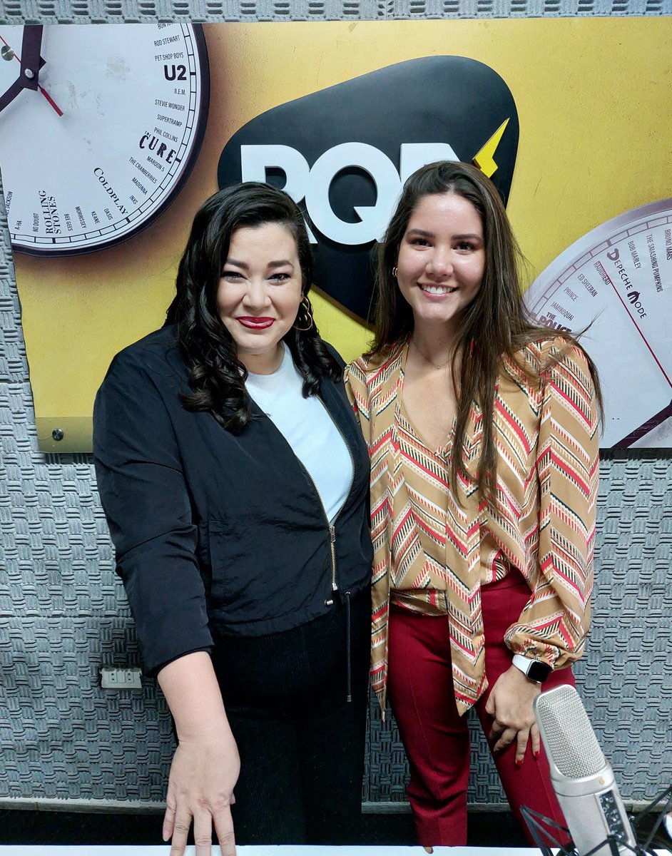 RQPPARAGUAY's tweet photo. 🎉 Hoy en 📻 #Vol2 con @Andiruizdiaz tenemos la grata visita de Julieta Cabrera, gerente de marketing de #PuroSol 😍
¡Acompáñanos en este día soleado! 🙌
#RQPPy #MásMúsica https://t.co/p3C9DQWxyP