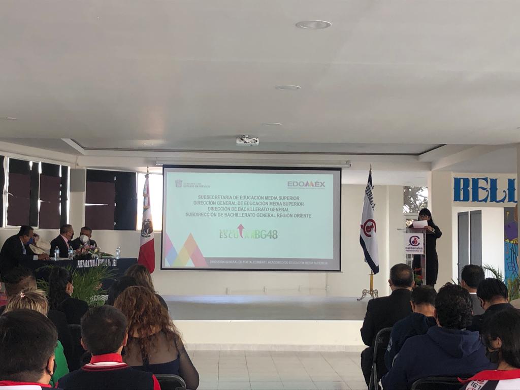 Bg48Supervision's tweet photo. El día de ayer se rindió informe de resultados del PMC del ciclo escolar 2021-2022, con la presencia del Dr Edmundo G. Martínez V. @SBGOriente. Agradezco a las escuelas de la zona la dedicación permanente. @SEMSedomex @NoeOrtegaCamac1 @DGEMSedome @IsraelJeroL @HectorUlisesCG1 https://t.co/3sB5pxyaF3