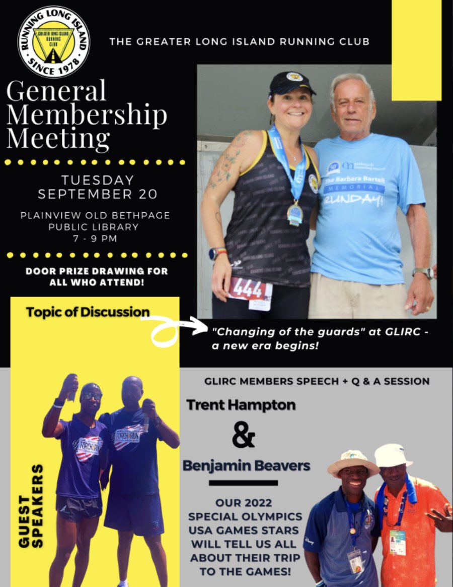 Greater Long Island Running Club on Twitter join our General
