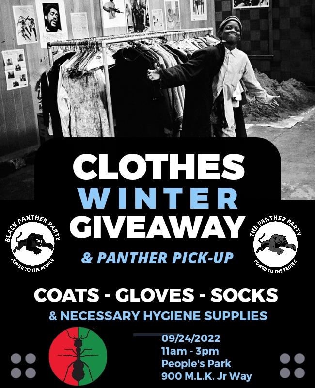 AjaBPPWA's tweet photo. Here is an opportunity to make a difference to those who are not able to stay warm, comfortable and dignified during the colder months. Every act of love is an act of revolution ✊🏾❤️ https://t.co/zDiNRYE3wQ