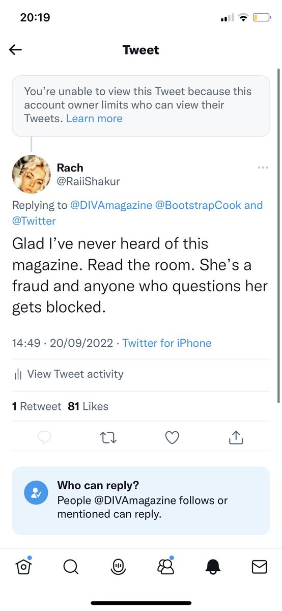 RaiiShakur's tweet photo. @AwfullyMolly #BlockGang #JackMonroeLies #jackmonroe https://t.co/JUXysVktUk
