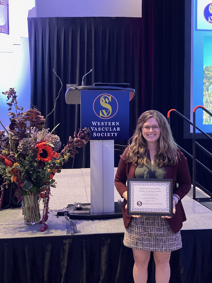 University of Utah Vascular Surgery (@uofuvascular) on Twitter photo Huge CONGRATS π₯³ to MD-PhD Candidate <a href="/TerynHoleman/">Teryn Holeman</a>, awarded π₯ 2nd place in the Hye Award competition!! <a href="/WestVascular/">Western Vascular Society</a> 2022 w/ mentorship from <a href="/BenjaminSBrooke/">Benjamin Brooke</a> #shewonlastyeartoo
<a href="/kraiss_l/">LKraiss</a> <a href="/Brig13Smith1/">Brigitte K. Smith, MD, MHPE</a> <a href="/CaliJohnsonMD/">Cali Johnson, MD, EdD</a> <a href="/UofUSurgery/">UofUSurgery</a> @UUSOMAdmissions Huge CONGRATS π₯³ to MD-PhD Candidate <a href="/TerynHoleman/">Teryn Holeman</a>, awarded π₯ 2nd place in the Hye Award competition!! <a href="/WestVascular/">Western Vascular Society</a> 2022 w/ mentorship from <a href="/BenjaminSBrooke/">Benjamin Brooke</a> #shewonlastyeartoo
<a href="/kraiss_l/">LKraiss</a> <a href="/Brig13Smith1/">Brigitte K. Smith, MD, MHPE</a> <a href="/CaliJohnsonMD/">Cali Johnson, MD, EdD</a> <a href="/UofUSurgery/">UofUSurgery</a> @UUSOMAdmissions