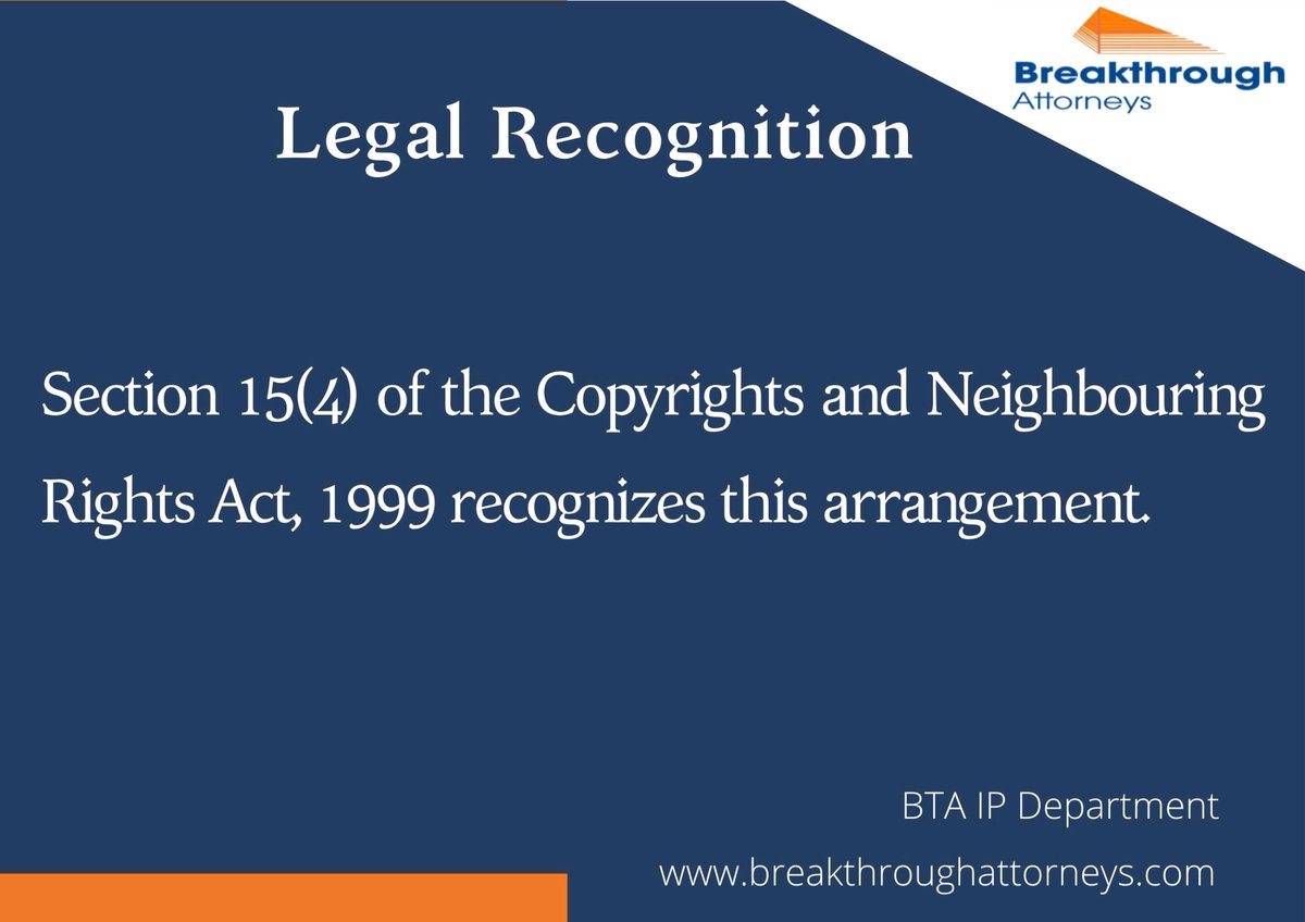 BTAttorneys's tweet image. It is Tuesday, where our IP Department shares some insights on IP related matters.

This week we are reflecting on the ownership of copyrights by third party. 
#IPTuesday #Copyrights #BTAIPDepartment #IntellectualProperty