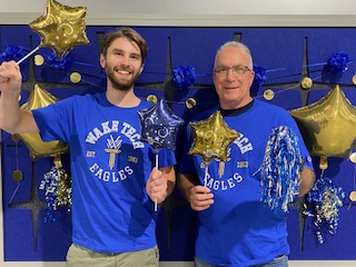 waketechcc's tweet photo. Our Amazon Mechatronics Apprentices were dressed comfortably today for a good cause. #PJamazon is an effort to raise awareness of the work being done in cancer research and front-line care.
We applaud our @WakeTechWCE students for their participation! #AmazonGoesGold #MRA2022 https://t.co/hWavSwRIs4