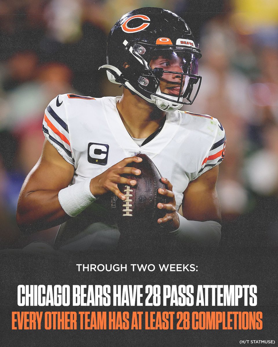 SNFonNBC's tweet image. This is a wild stat. 👀

#DaBears