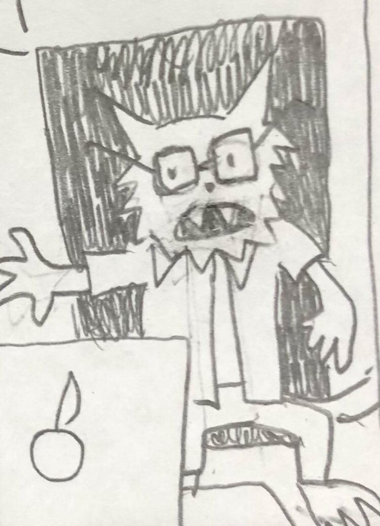 this might be the most important richie i've ever drawn