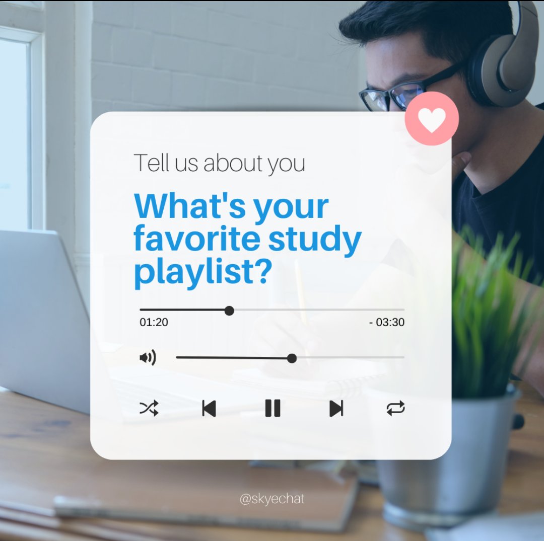 What is your favourite study playlist? 🎶

Are you more of a slow and mellow learner and an upbeat dance music kind of person? 

Let us know in the comments!