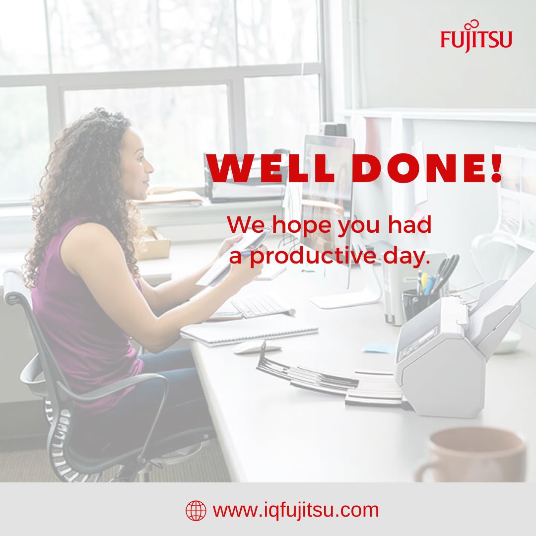 iqdistributions's tweet photo. “We each need to fill our minds and hearts with positive and joyful reinforcement each day.” – Kathy Henn

Hope you had a great day? 

Fujitsu Africa
~ Shaping Africa’s Tomorrow with You

#fujitsuafrica #tuesdaymotivation #productivity #work #business https://t.co/ErictEarSp