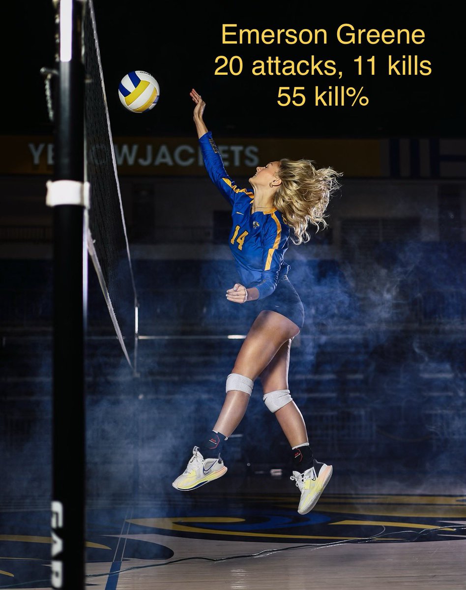 ljpvolleyball's tweet photo. Check out that kill%. Atta girl, @emersongreene5 Showed out against Hot Springs. https://t.co/990YByngE4