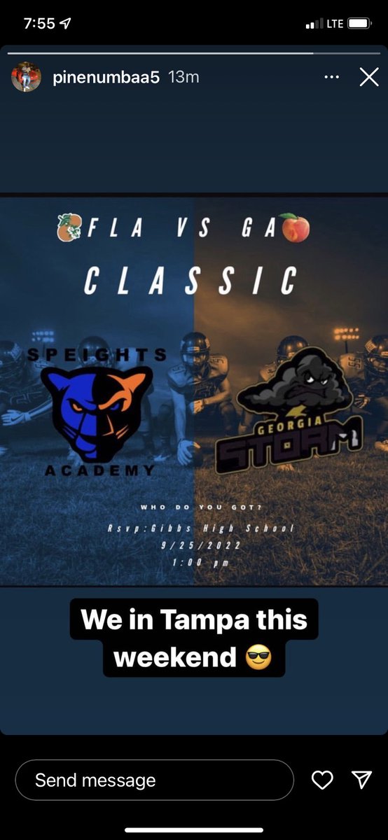 LeoRobinson_19's tweet photo. We coming to FL☀️R🎋D⛵️@prep_storm @WStormJohnson1 https://t.co/GqWcylUCn1