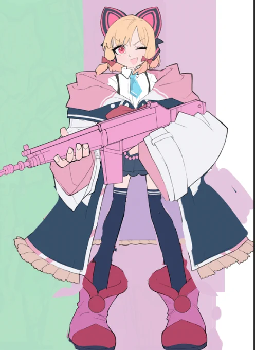 色までぬっといてこうした方が印象似てるしええやん!ってなる(もちろん厚塗りにはしないので書き直し) 