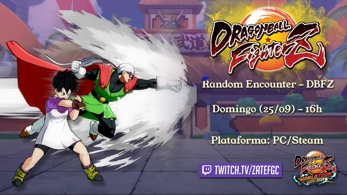 Inscrições abertas pra 5ª edição do Random Encounter!

Aproveitando o começo do World Tour e pra promover o Battle Coliseum, vamos de Dragon Ball FIghterZ 👀

Data: Domingo (25/09) às 16h 
Discord: discord.gg/GUaFFcWX3u
Plataforma: PC/Steam
Inscrição: start.gg/REDBFZ