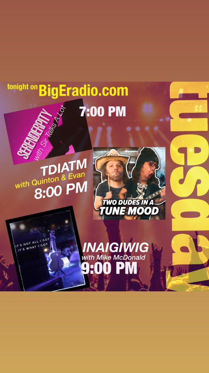 Tunesday is rockin’ out #yeg Turn off the news and turn up the music…