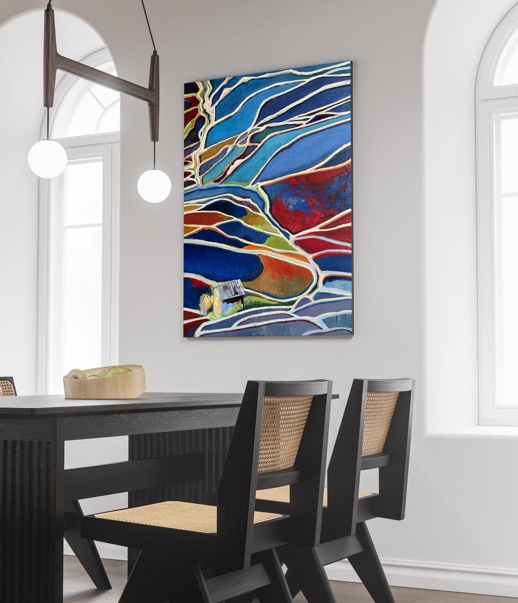 PMoskalevich's tweet photo. On the edge.
View from above the rice terraces and life among the natural beauty.

oil on canvas, 130x97.
2022.

#abstractart #artist #art #artgallery #artwork #artcollector #artoftheday #artofinstagram #artjournal #arts #artgram #arte #contemporaryart #artworks https://t.co/Ei5MKFpOyJ