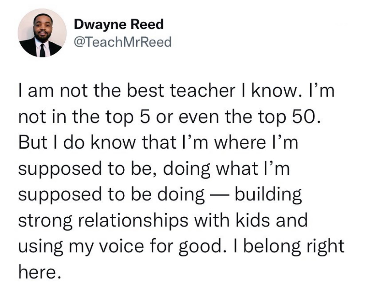 Preach! <a href="/TeachMrReed/">Dwayne Reed</a> 💕