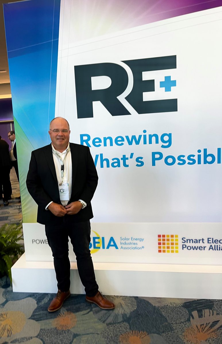 EnerTech Capital (@enertechcap) on Twitter photo 3 events in 3 days!
Stop #2 for <a href="/WallyWHunter/">Wally Hunter</a>: the <a href="/REPlusEvents/">RE+ Events</a> conference in Anaheim, focusing on accelerating the #cleanenergy industry.
#innovation #collaboration #cleanfuture #zeroemission #newtechnology 3 events in 3 days!
Stop #2 for <a href="/WallyWHunter/">Wally Hunter</a>: the <a href="/REPlusEvents/">RE+ Events</a> conference in Anaheim, focusing on accelerating the #cleanenergy industry.
#innovation #collaboration #cleanfuture #zeroemission #newtechnology
