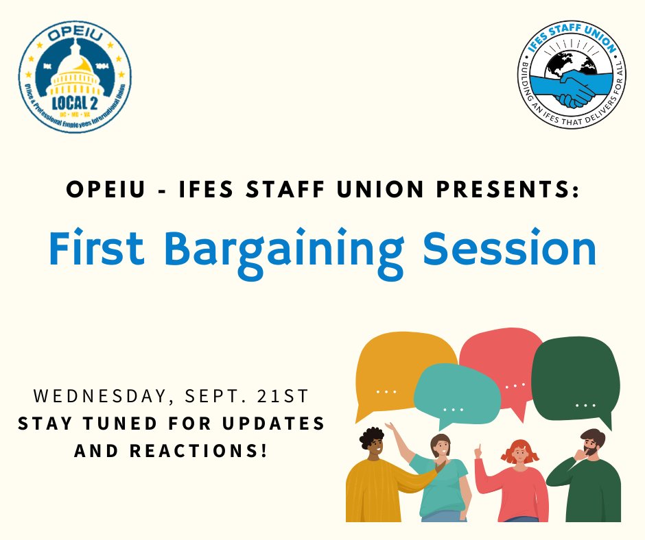 IFES Staff Union tweet media