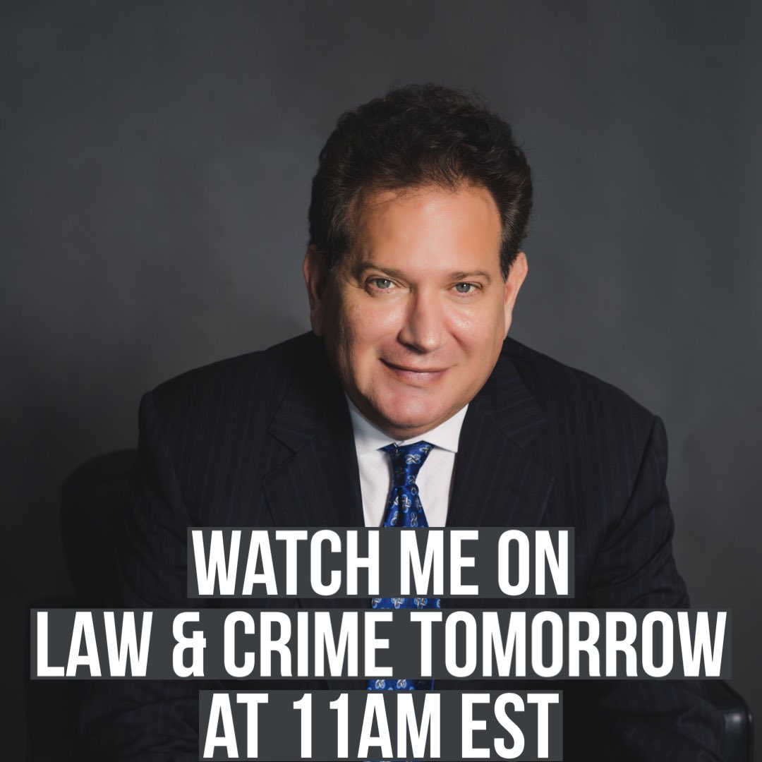 Attorney Bruce Rosenberg will be on Law & Crime tomorrow (Sept 21st) at 11 am EST speaking about trending cases #law&crime #lawyer #law #TrialChallenge#trialattorney #legalexpert #rosenberglawpa #batman #Crime @lawcrimenews @LawCrimeNetwork @HubMediation