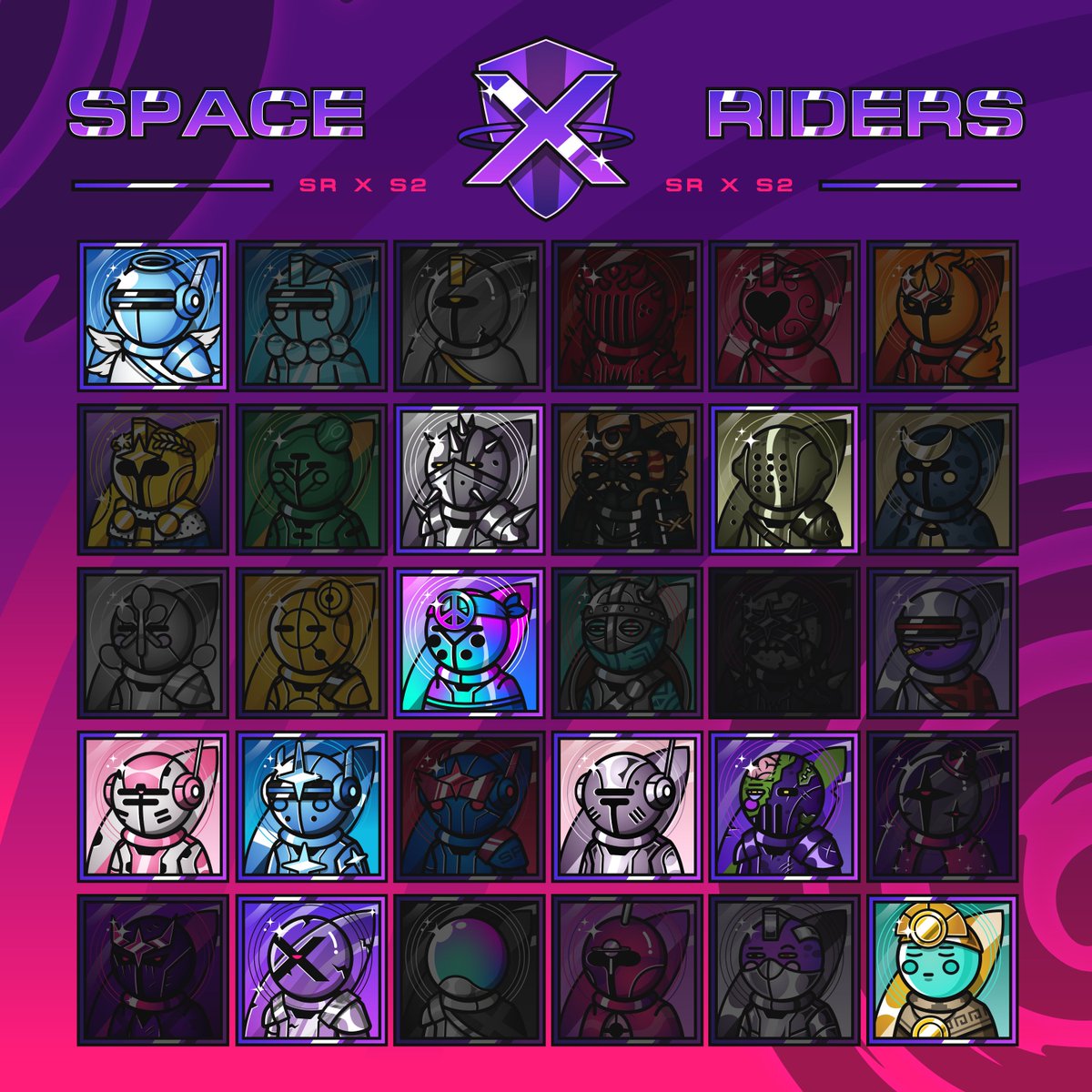 SpaceRidersXYZ's tweet photo. Who will be the final 10 winners? ✖️ https://t.co/c7lfJpVc5p