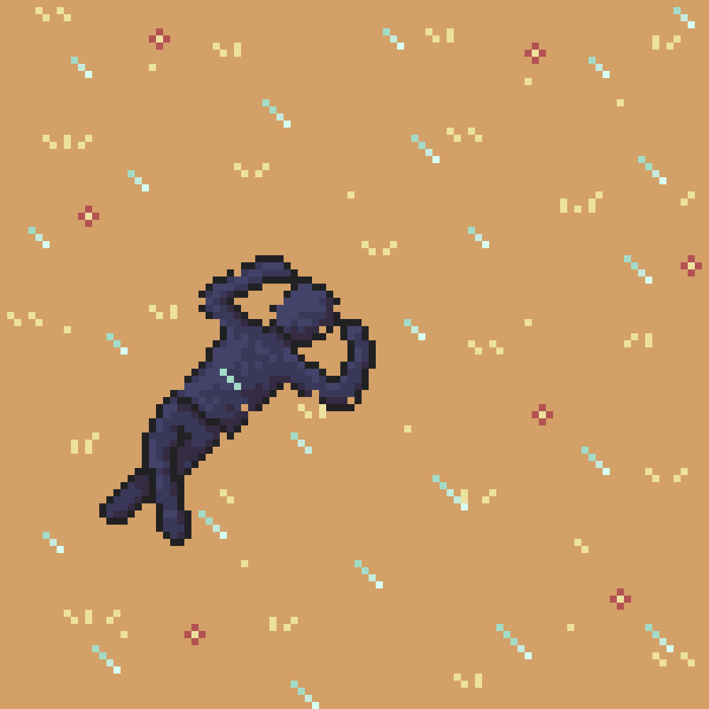 Ineedacodee's tweet photo. Chilling in #rain 💤 
#pixel_dailies @Pixel_Dailies  #pixelart #pixel #art 
(Palette: CC-29 by Alpha6) https://t.co/tdZt537MQ8