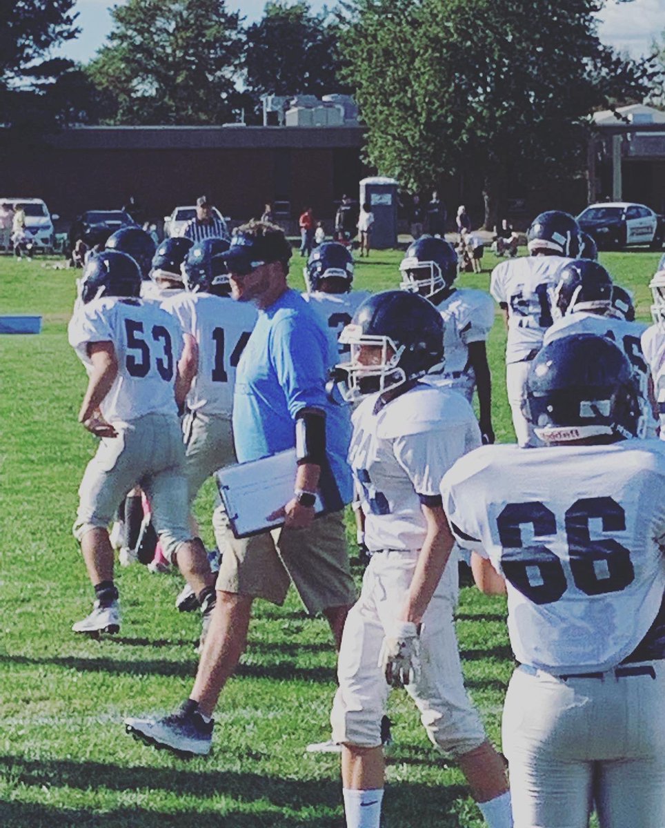 CoachRice4Life's tweet photo. From 7th grade as a player, to my first 7th and 8th grade game as a coach today💪🏽 24-0 shutout to start the year🏈 Still working on the full-time position but I picked up yet another coaching gig for NP. Hopefully another coming this winter😉Stay Tuned… https://t.co/4UwbxphDRB