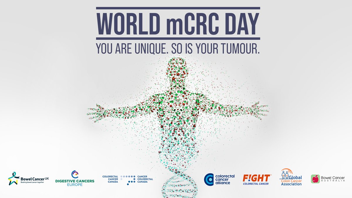 Today is World Metastatic Colorectal (Bowel) Cancer Day. We’re joining our international colleagues in raising awareness about the importance of #biomarkers. bit.ly/2S7Vn8z #WorldmCRCDay #KnowYourBiomarker #BowelCancerAustralia