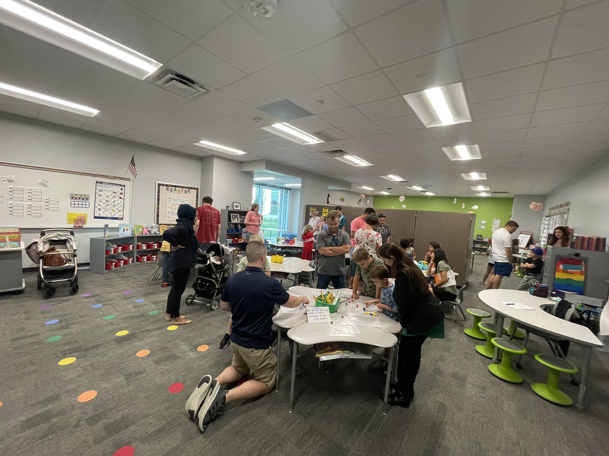 Mrs_Contreras_'s tweet photo. Successful night at the nest! We had a blast playing games and learning about first grade! #OwlAboutTheBest #lovemyfirsties @cfisdmcgown https://t.co/XhxOqZYbSV