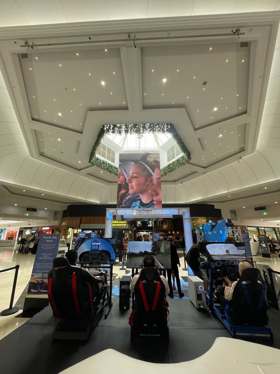 If you are in Brisbane, head to the @westfieldmtgravatt! and jump into a Next Level Racing Cockpit. Scan the Pagnian Advanced Simulation pull-up banner to get 5% off any of our products.

Check out this cool activation until October 2nd!

#brisbane #eSports