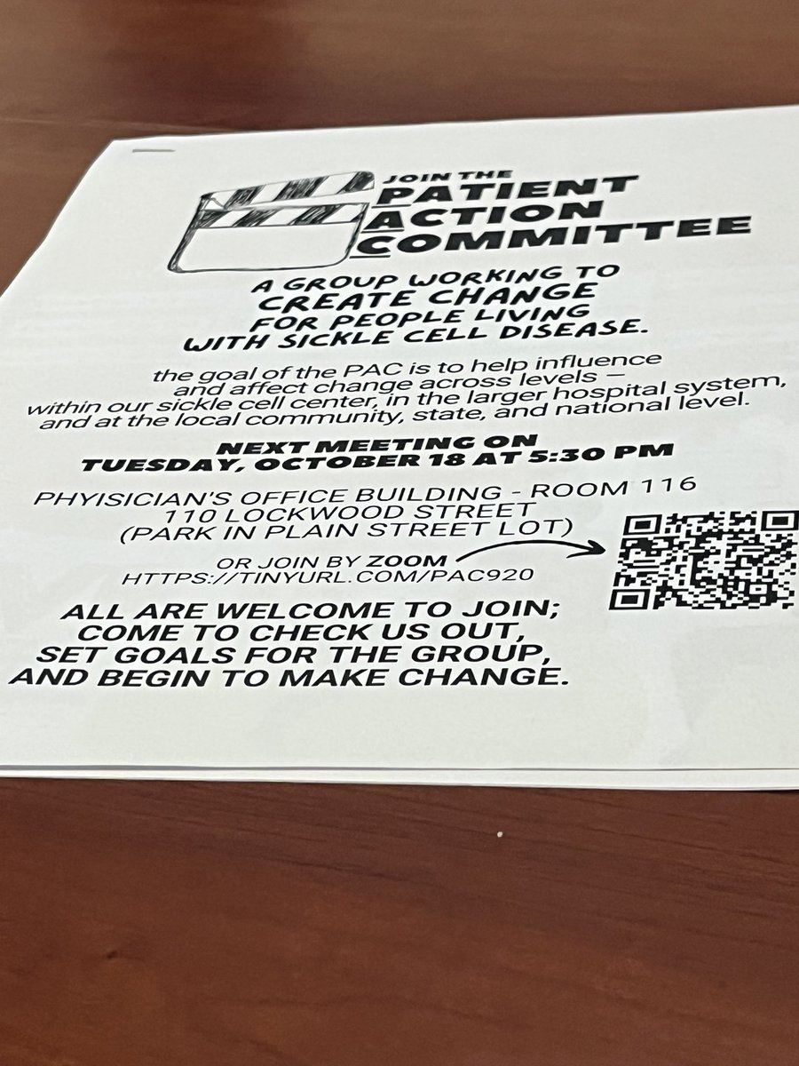 What’s a perfect day look like?

15 of 15 scheduled SickleCell Warriors made it to clinic living their best life

And our inaugural inspiring and powerful Patient Action Committee 

So lucky to call this my job ❤️ 

#SickleCellAwarenessMonth 

B