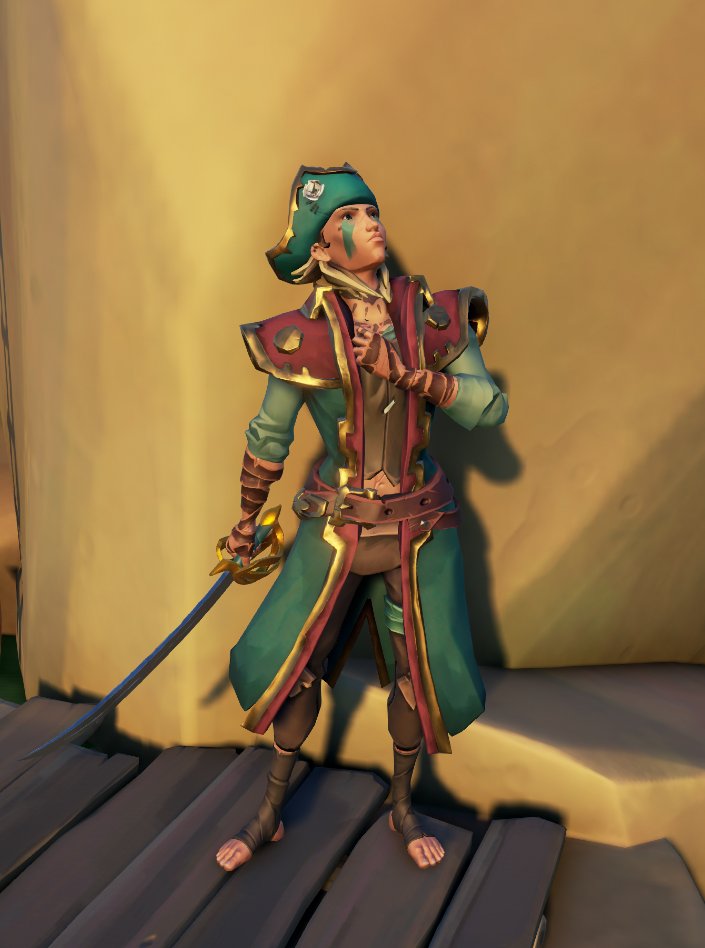SirRodion's tweet photo. Captain full of determination and nobility!

Contest Theme: Captaincy

#StyleOfThieves
@SeaOfThieves https://t.co/NJcTvuz4jQ