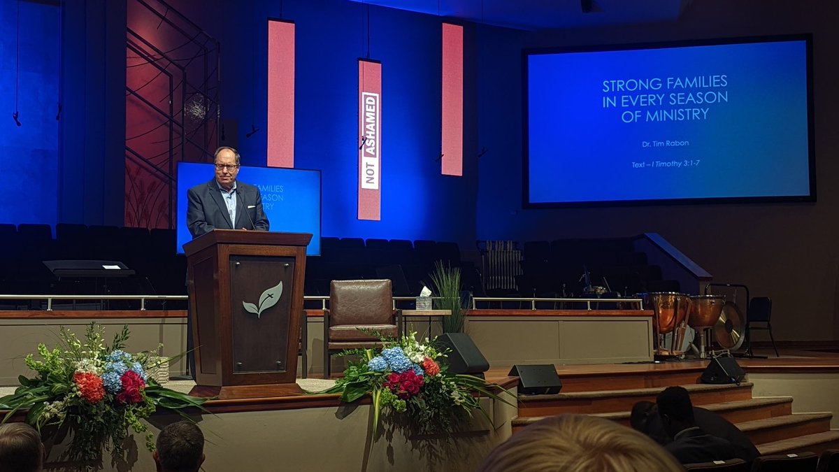 timrabonjr's tweet photo. What a privilege to hear my dad speak on "Strong Families in Every Season of Life" at @slconference. I'm thankful to have enjoyed the advantages of growing up as a preacher's kid with a positive view of ministry thanks to he and mom raising us to love the Lord &amp; His church #slc22 https://t.co/6LuSmmZpgR