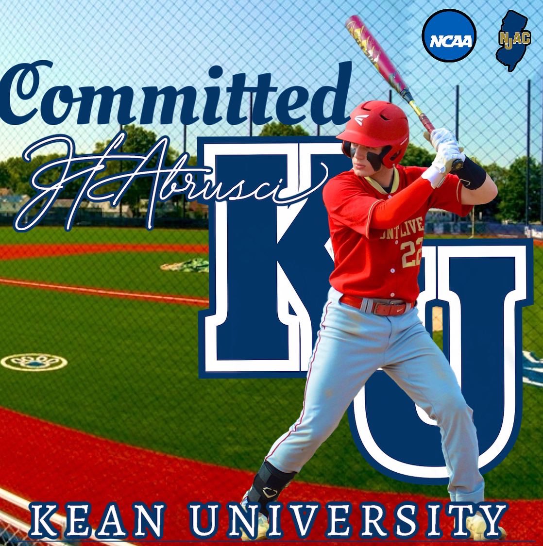 jtabrusci's tweet photo. I am proud to announce my athletic and academic commitment to Kean University. I’d like to thank my coaches, family, and friends for helping me get to where I am now #gocougars https://t.co/A4XmKR2heF